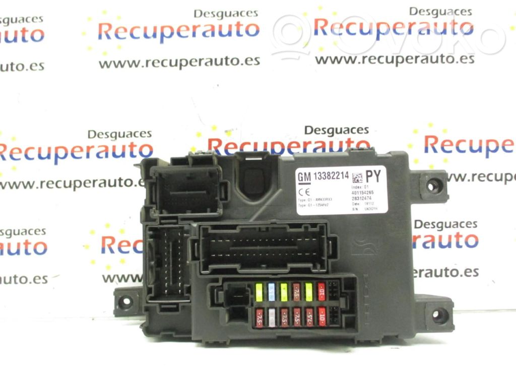 Opel Corsa D Sulakemoduuli 