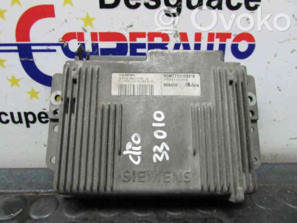 Unité de commande, module ECU de moteur   7700108814