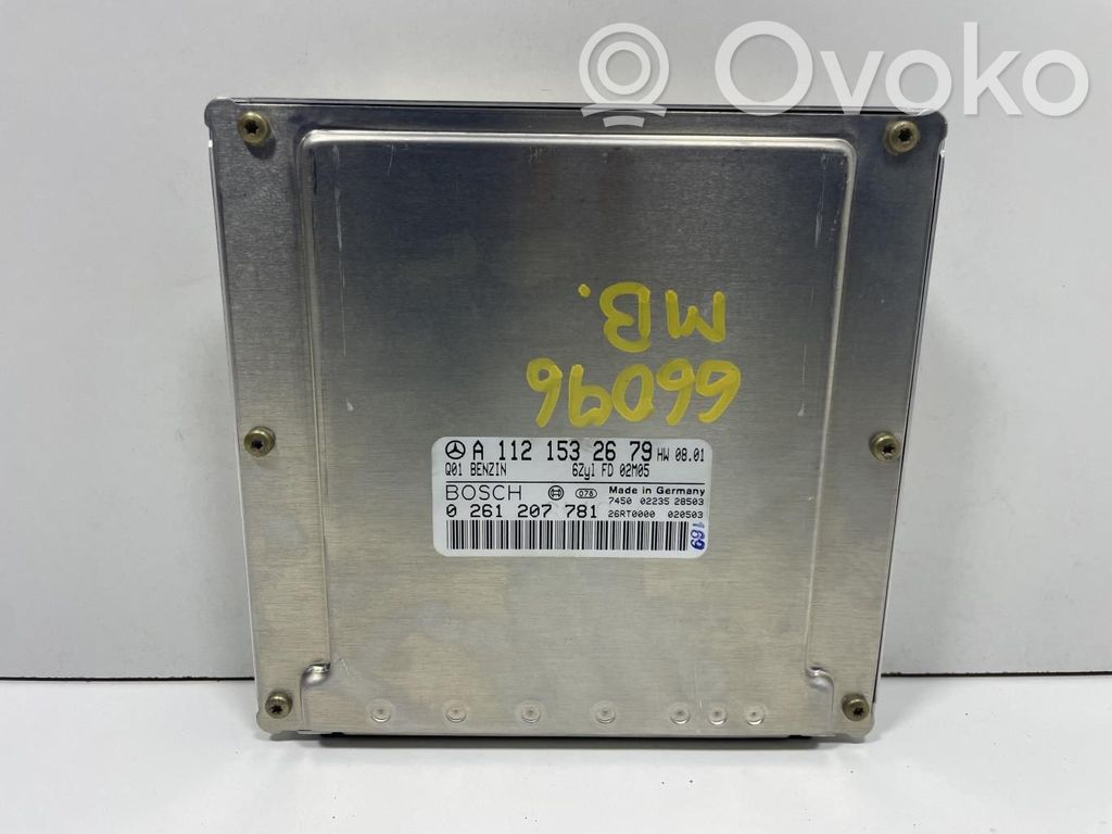 Mercedes-Benz CLK A209 C209 Centralina/modulo motore ECU