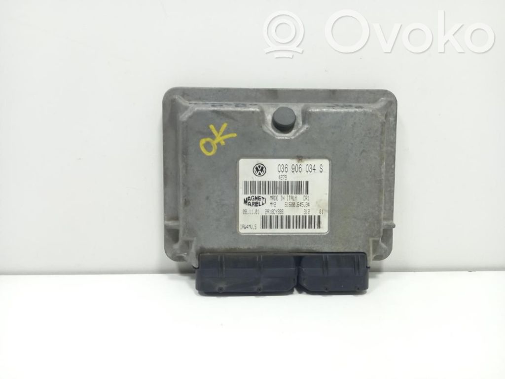 Unité de commande, module ECU de moteur   036906034S