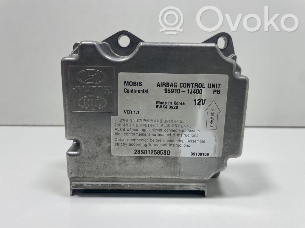 Hyundai i20 (PB PBT) Unitate/modul de comandă airbaguri 