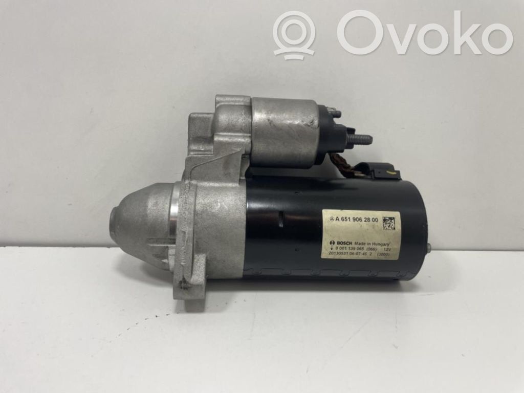 Motor de arranque   A6519062800