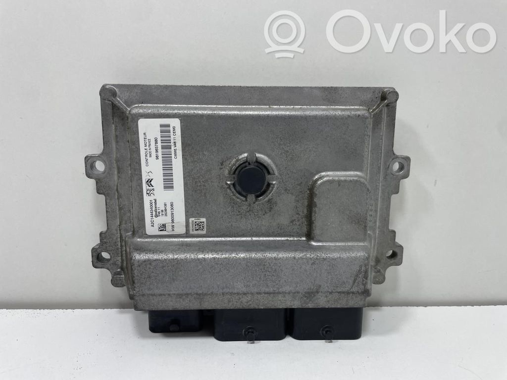 Unidad de control/módulo ECU del motor   9800913080