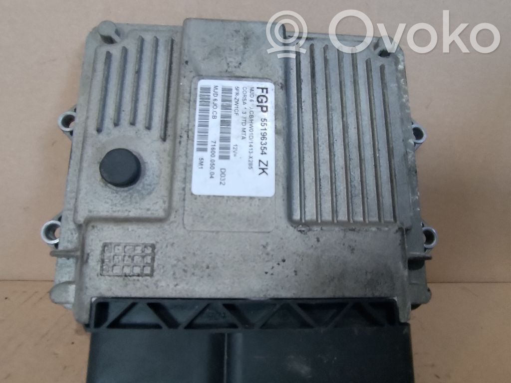 Opel Corsa C Injection control unit/module 