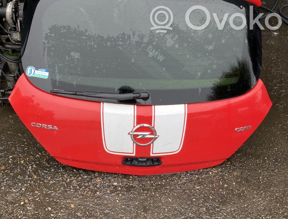 Opel Corsa D Puerta del maletero/compartimento de carga 