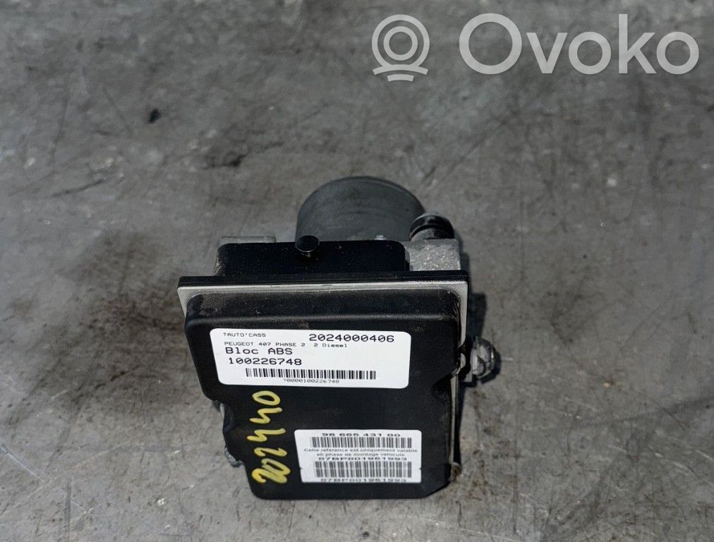 Peugeot 407 ABS bloks 