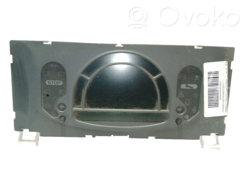 Speedometer (instrument cluster)   P8200418023D,8200418023
