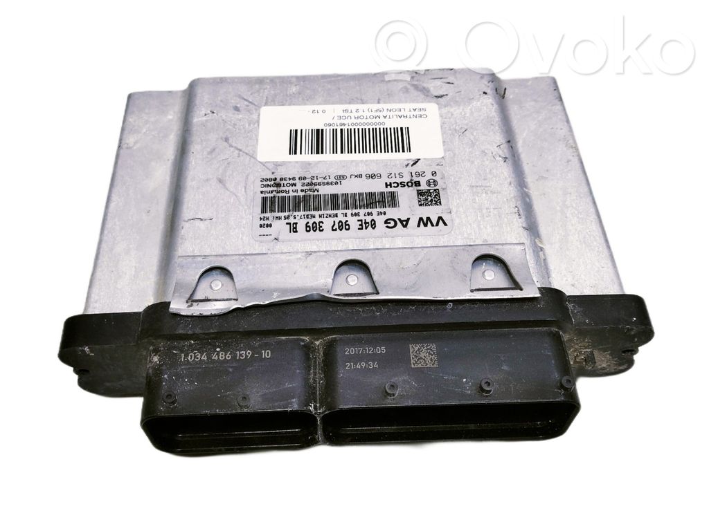 Engine control unit/module   0261S12606,04E907309BL,1039S99022