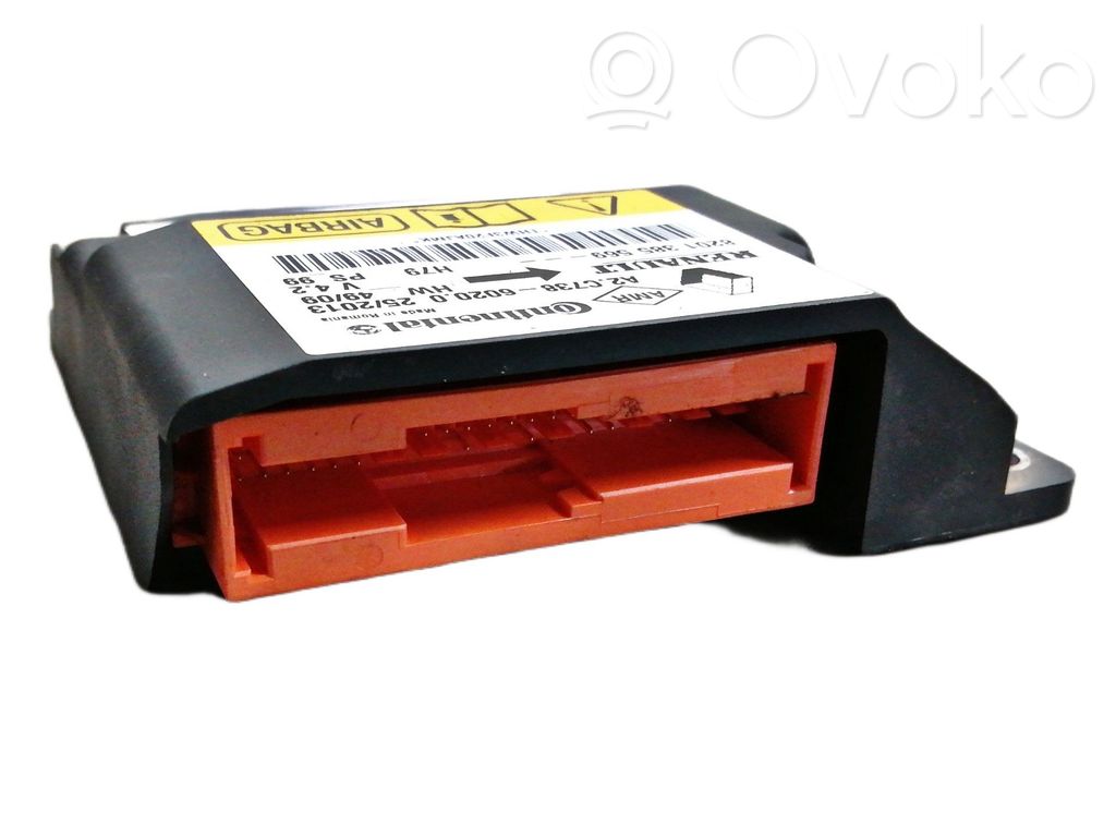 Dacia Duster Airbag control unit/module 