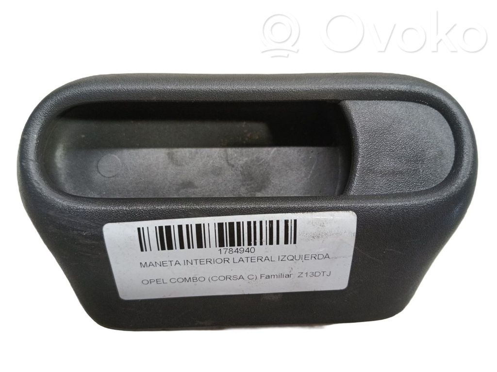 Opel Combo C Manecilla interna puerta trasera 