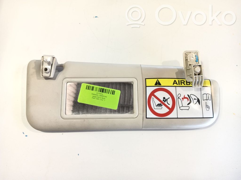 Fiat 500X Sun visor 