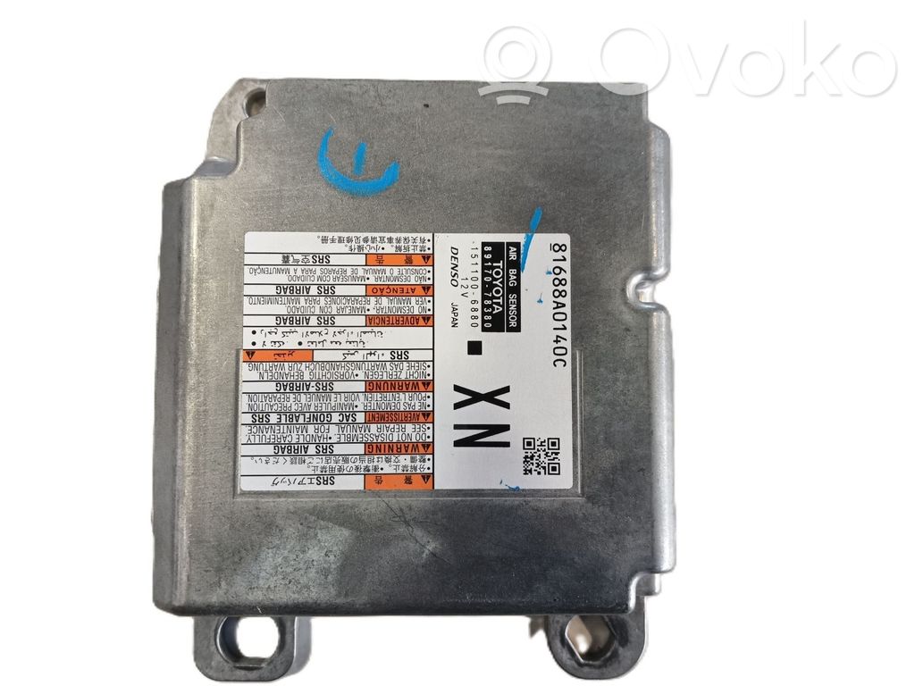 Lexus NX Airbag control unit/module 