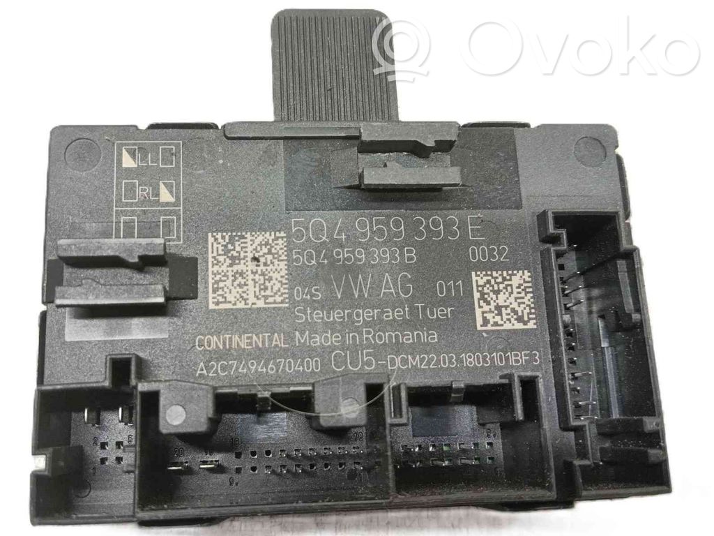 Sonstige Steuergeräte / Module   5Q4959393E