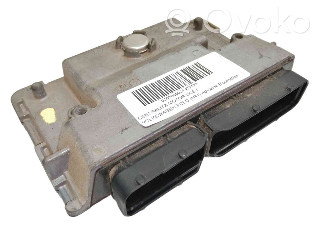 Volkswagen Polo V 6R Unitate/modul de control motor 