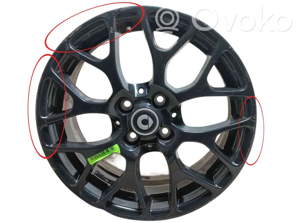 Smart ForTwo II Cerchione in lega R18 