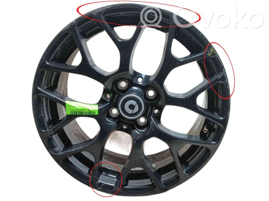 Smart ForTwo II Cerchione in lega R18 