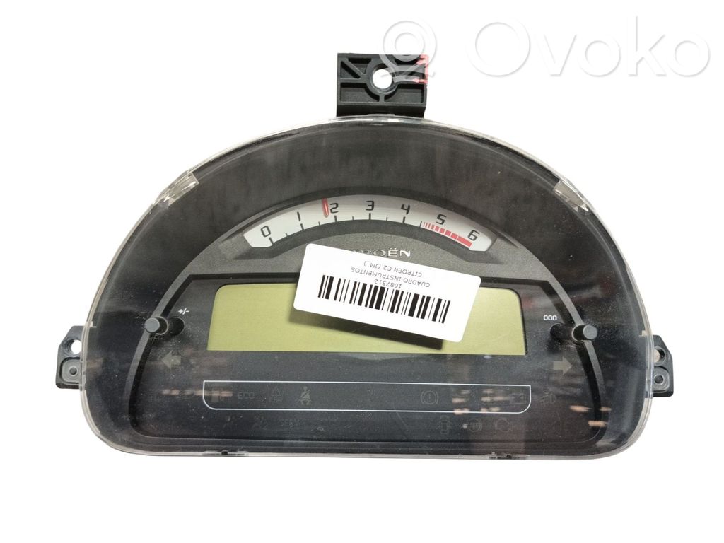 Compteur de vitesse tableau de bord   6105WL,9660225880