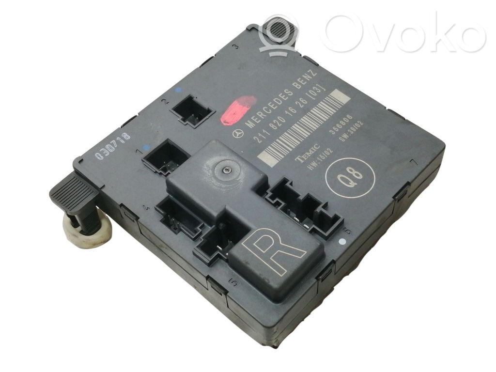 Unidad de control de puerta   211820162603