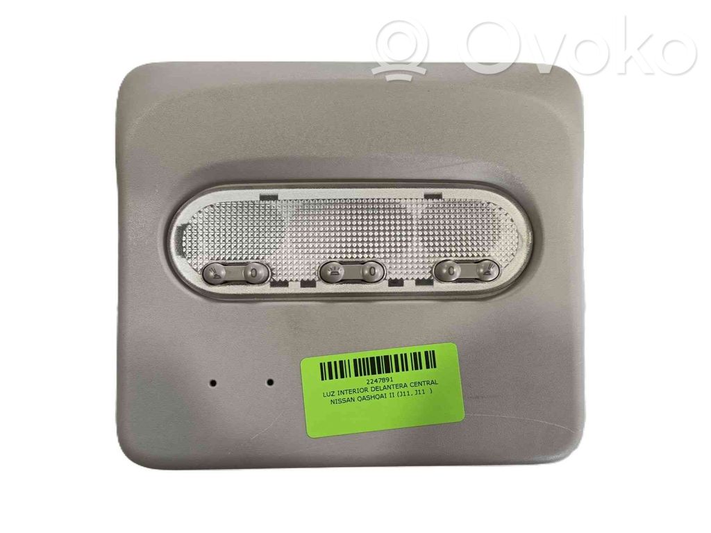Nissan Qashqai Otras luces interiores 