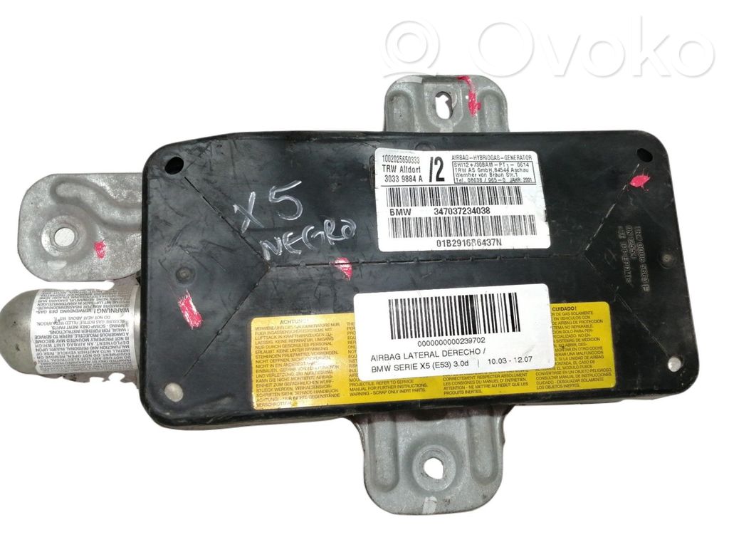 BMW X5 E70 Airbag latéral 