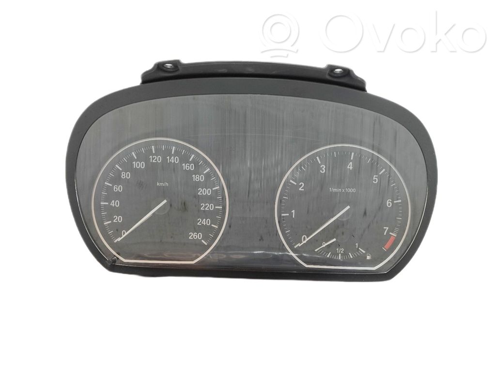 BMW 1 E81 E87 Compteur de vitesse tableau de bord 