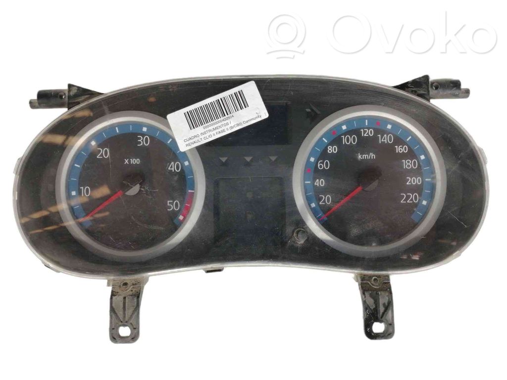 Renault Clio II Tachimetro (quadro strumenti)