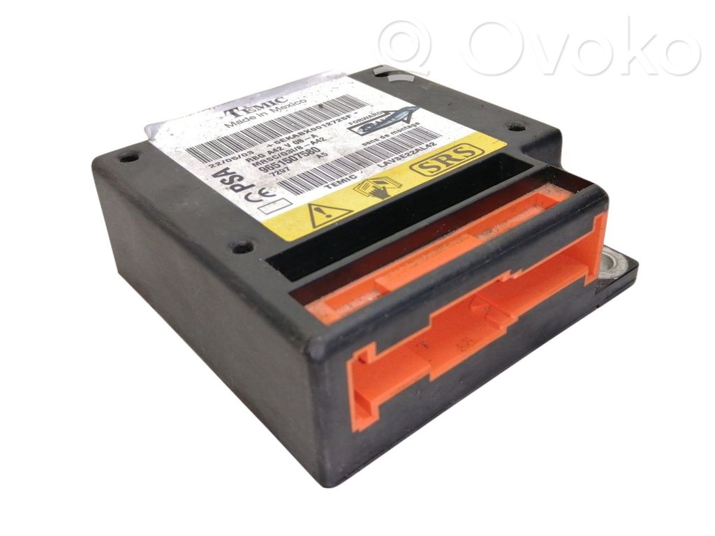 Citroen C3 Pluriel Unitate/modul de comandă airbaguri 