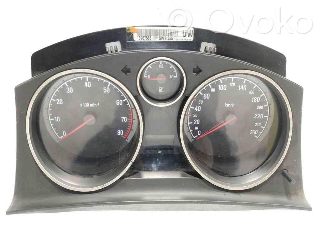 Opel Astra G Vitezometru (grup de instrumente) 
