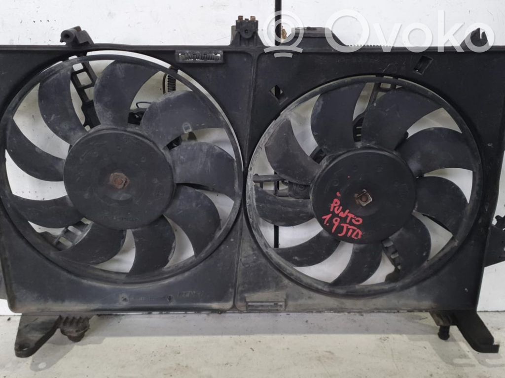 Fiat Punto (188) Elektrisks radiatoru ventilators 