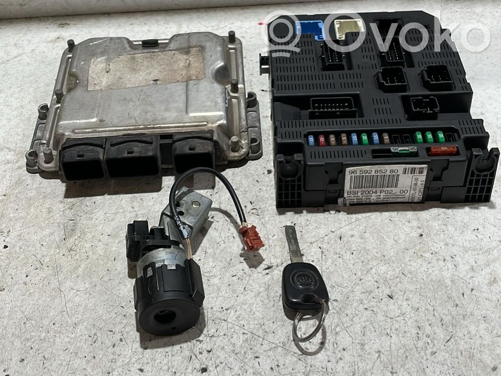 Fiat Ulysse Engine ECU kit and lock set 