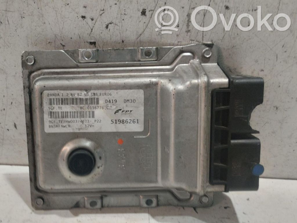Fiat Panda III Unitate/modul de control motor 