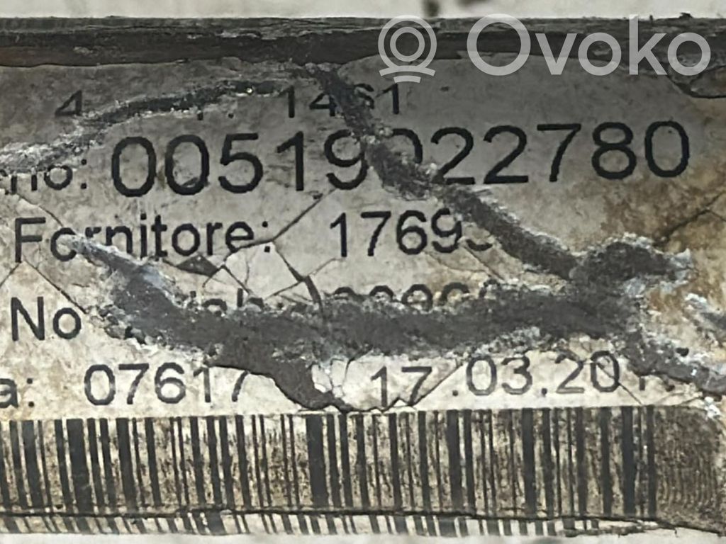 Eje de transmisión delantero   00519022780,00519022780