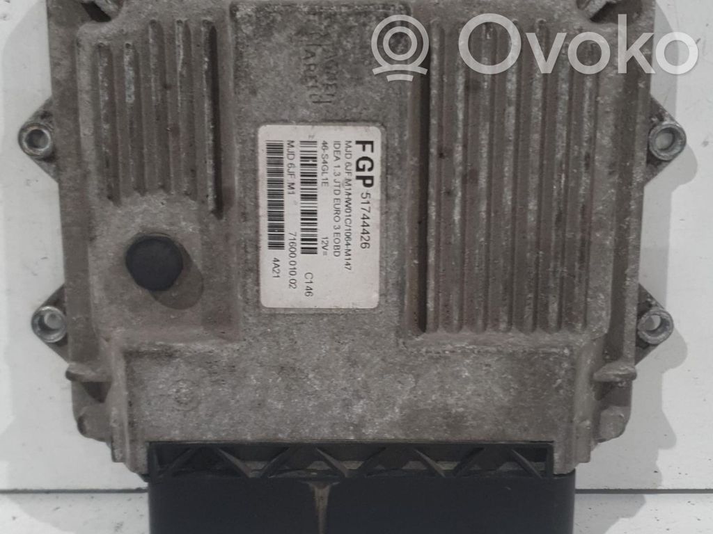 Fiat Idea Engine control unit/module 