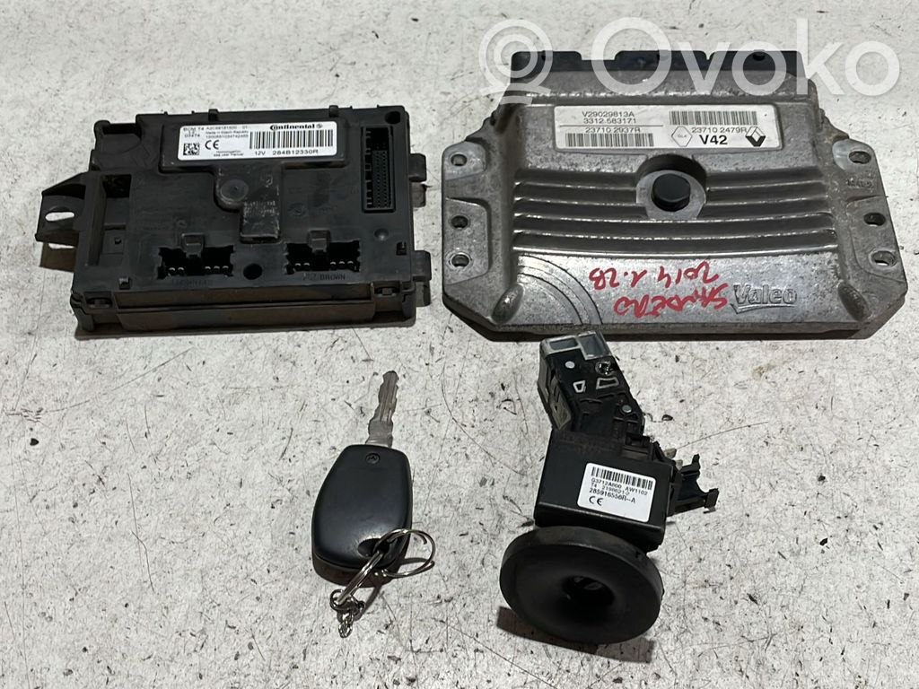 Dacia Sandero Kit centralina motore ECU e serratura 