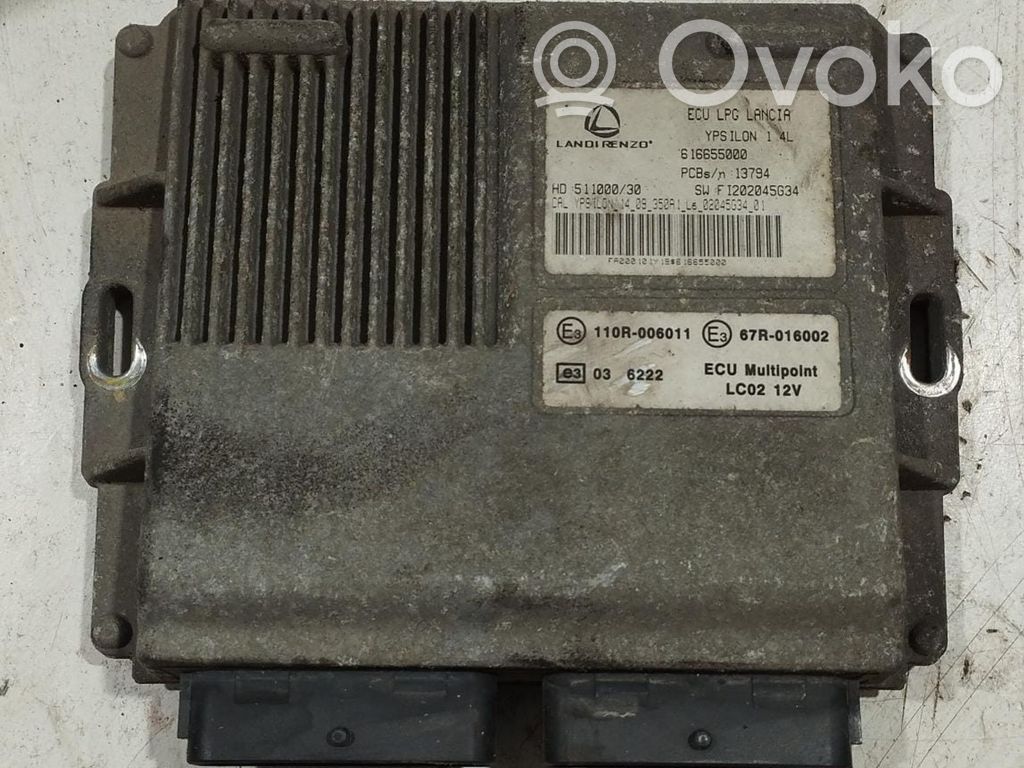 Lancia Ypsilon LP gas control unit module 