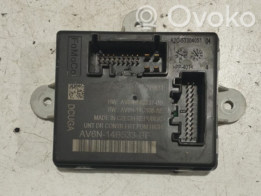 Unitate/modul comandă uși   AV6N14B533BF,AV6N14B533BF