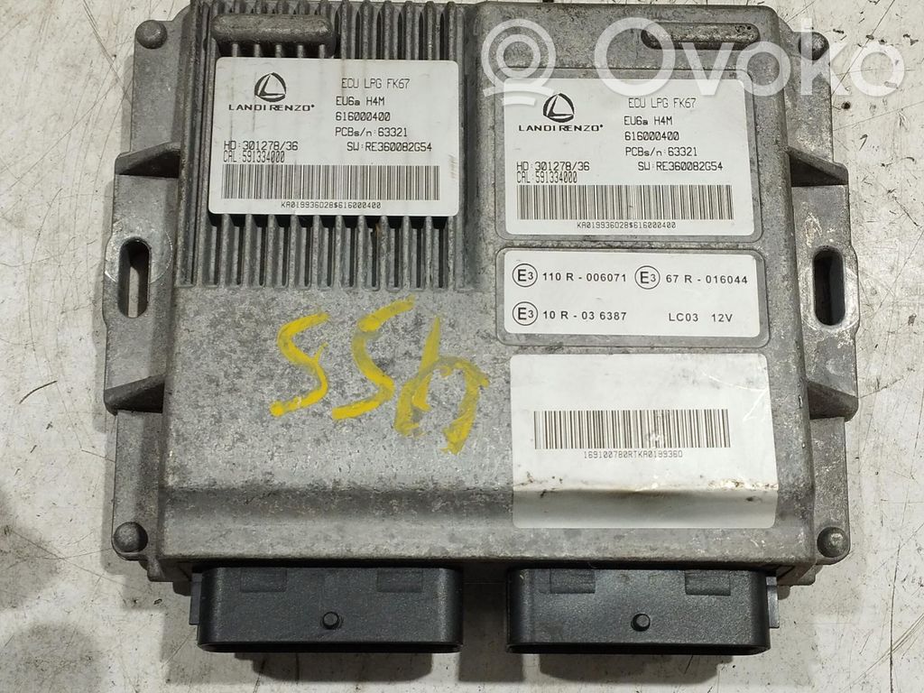 Unidad de control/módulo de gas GLP   616000400,616000400