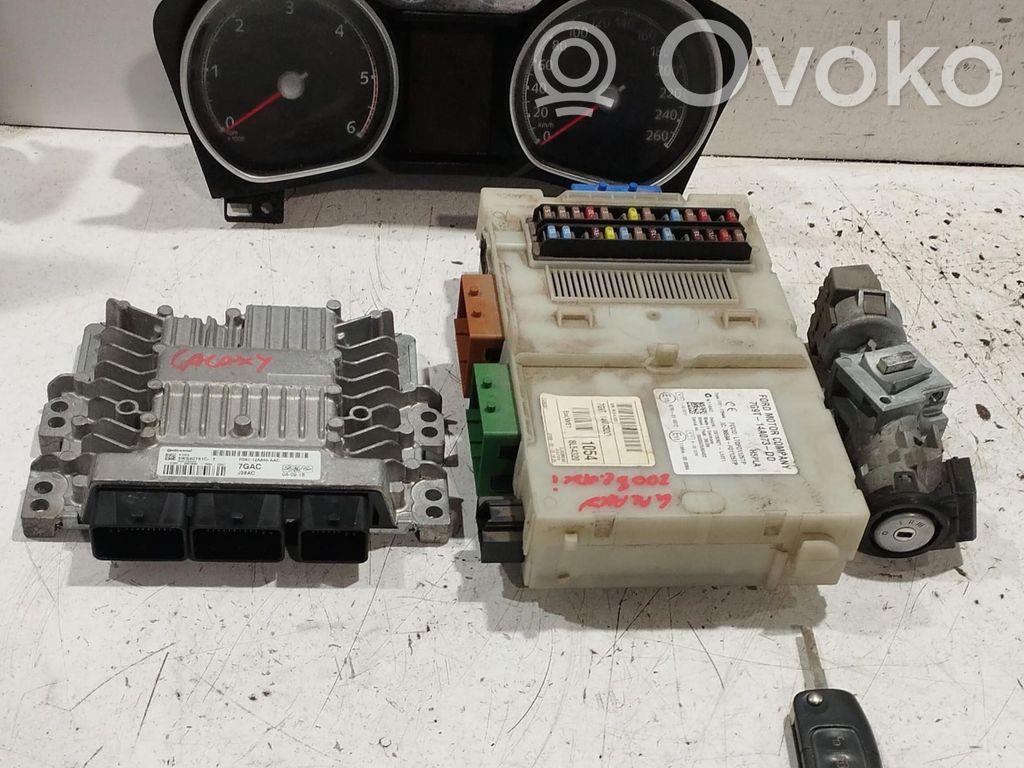 Ford Galaxy Kit centralina motore ECU e serratura 