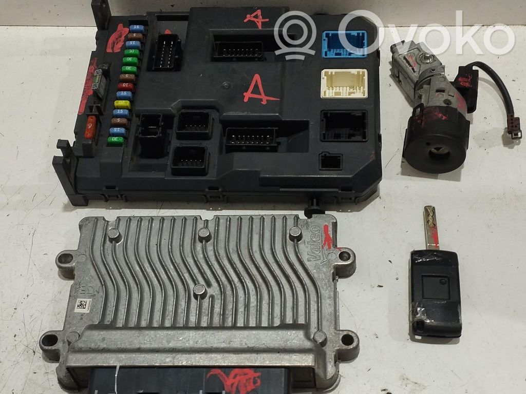 Citroen C3 Kit centralina motore ECU e serratura 