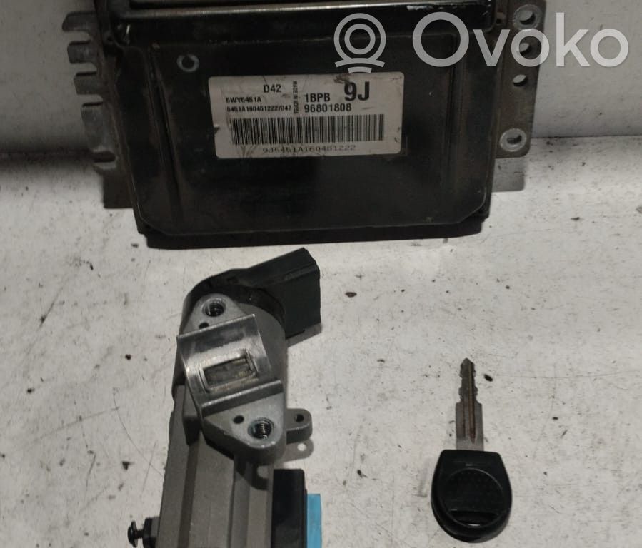 Chevrolet Matiz Kit cu ECU motor și set închidere uși 