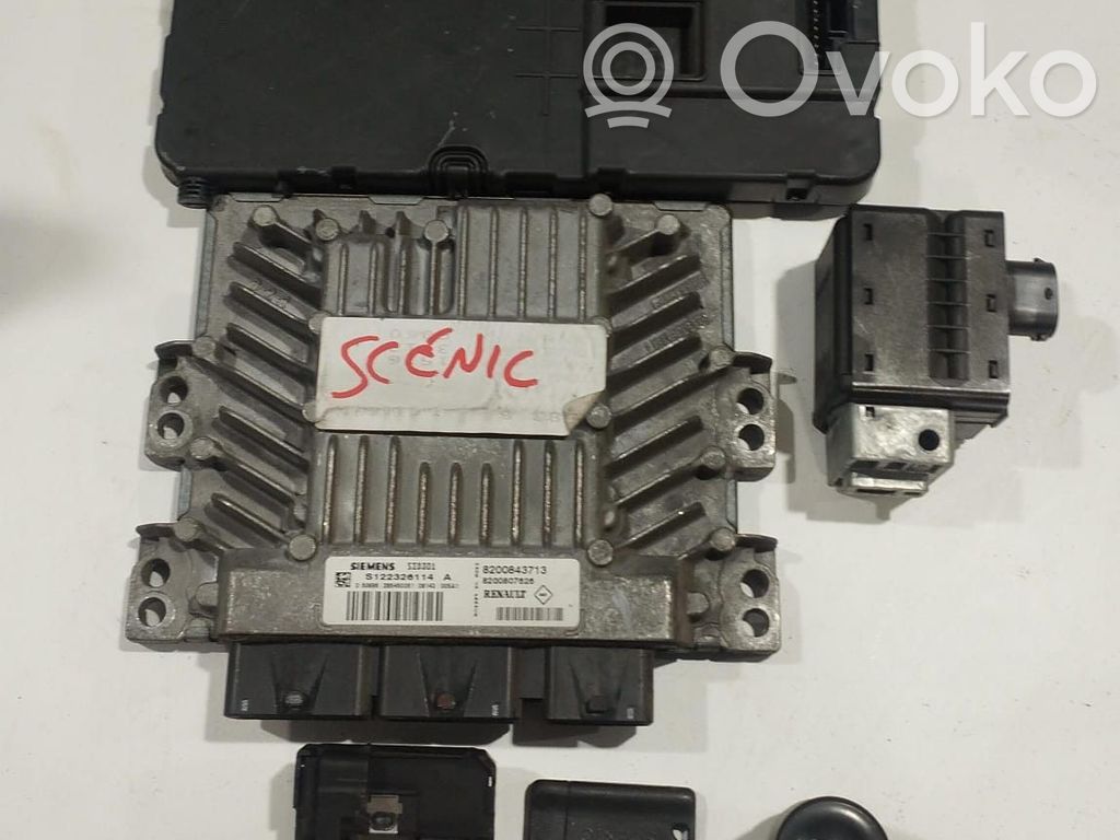 Renault Scenic II -  Grand scenic II Kit cu ECU motor și set închidere uși 