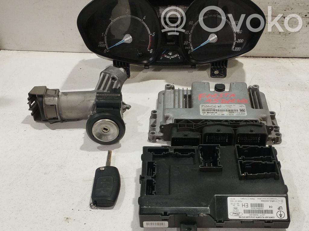 Ford Fiesta Engine ECU kit and lock set 
