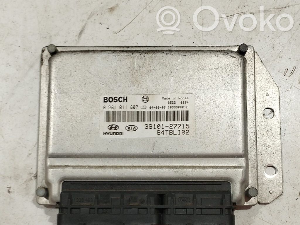 Hyundai Getz Calculateur moteur ECU