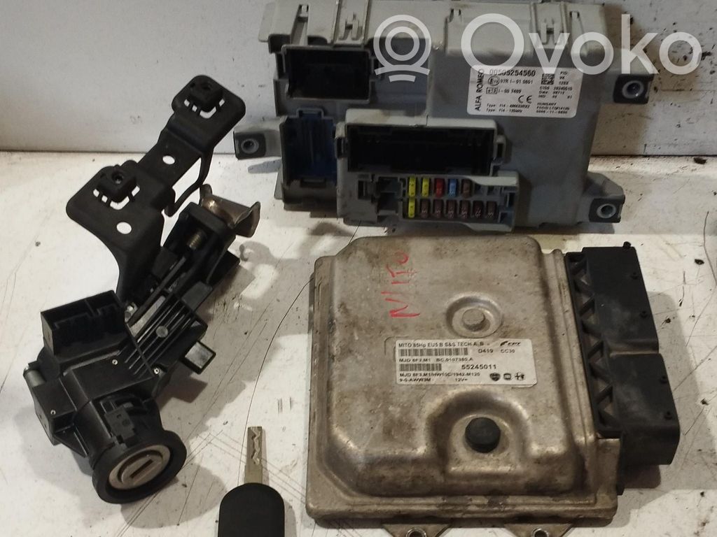 Alfa Romeo Mito Engine ECU kit and lock set 