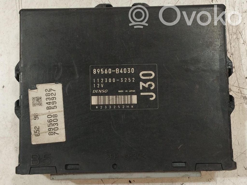 Unidad de control/módulo del motor   89560B4030,89560B4030