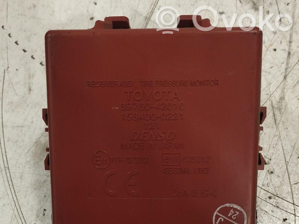 Toyota RAV 4 (XA30) Sensore di pressione dello pneumatico 