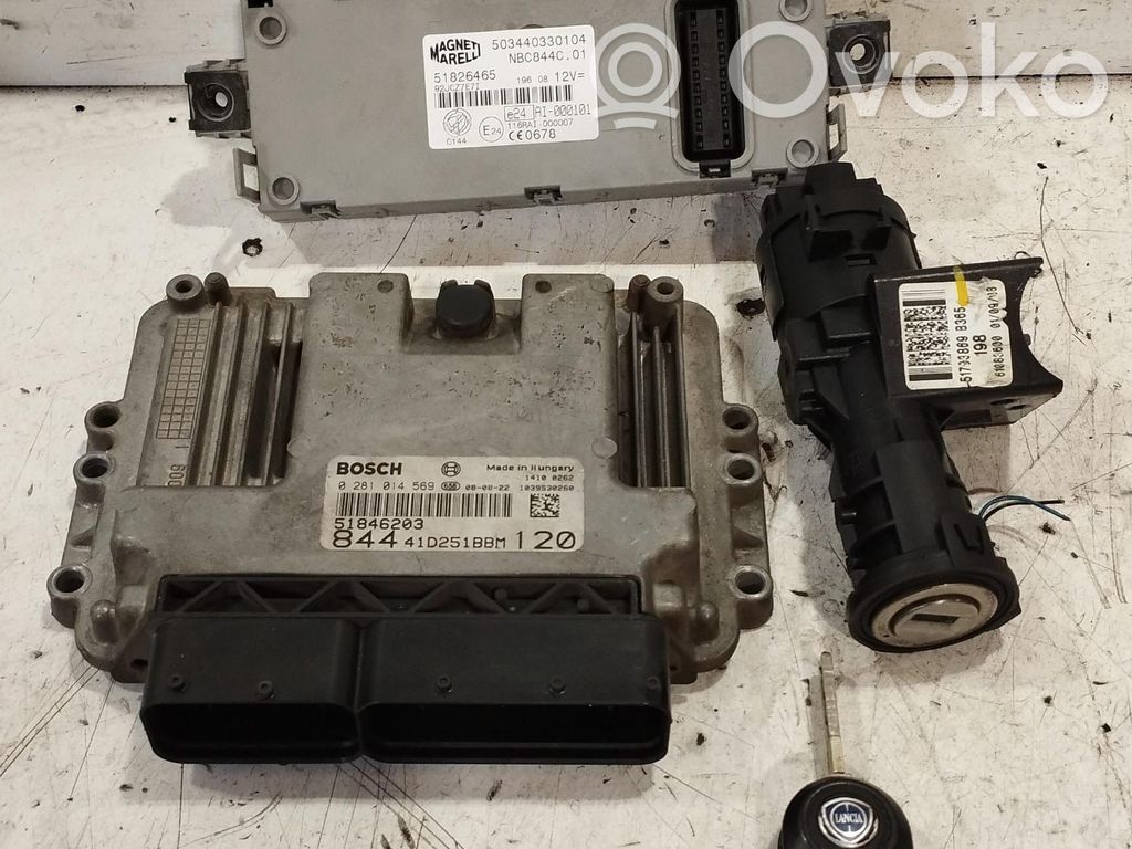 Lancia Delta III Kit cu ECU motor și set închidere uși