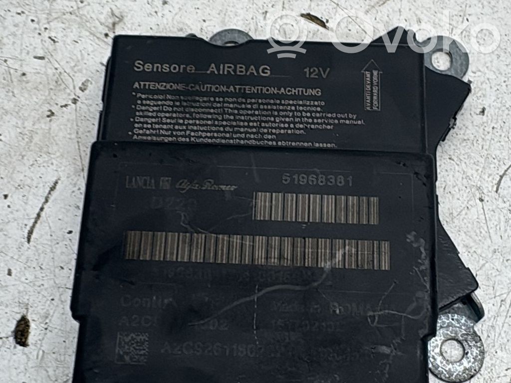 Centralina/modulo airbag   51968381,51968381