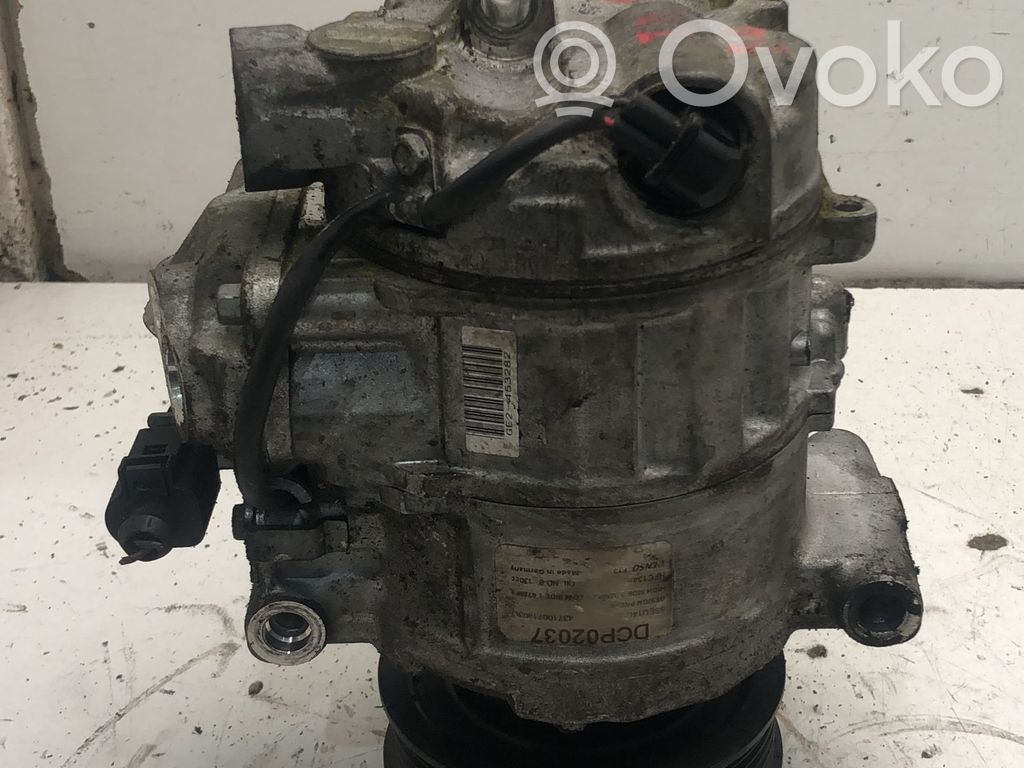 Audi A6 S6 C6 4F Kompresor / Sprężarka klimatyzacji A/C 