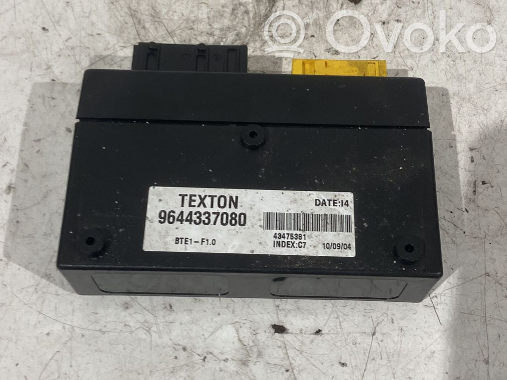 Peugeot 206 CC Autres unités de commande / modules 